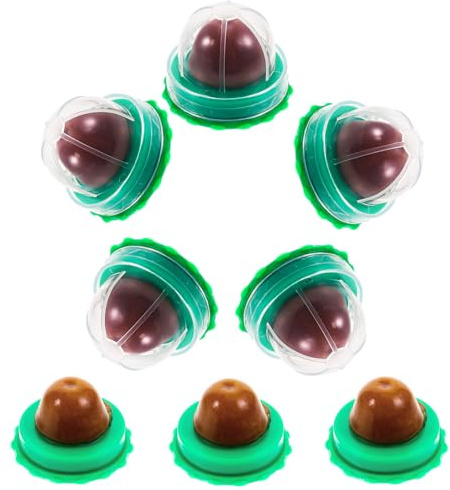 CHICAMPERA 8 Piezas de Golosinas para Gatos Hierba Gatera Verde, Promueven la Digestión y Limpian los Dientes, Ideales para Gatos y Gatitos