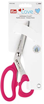 Prym 610542 Prym Love Stoffschere Micro Serration 21 cm pink