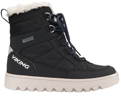 Viking Unisex barn Fleek Warm GTX Zip Snow Boot, svart, 41 EU Schmal
