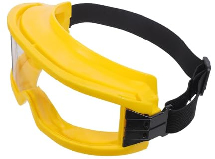 Amosfun Occhiali di Sicurezza Antincendio Ignifughi Protezione Occhi Antiappannamento, Antigraffio e Isolamento Termico, Occhiali Protettivi per Laboratorio Chimico, Edilizia e