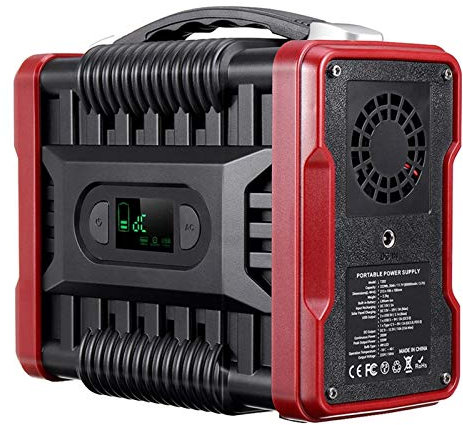 KELUNIS Central Eléctrica Portátil 222Wh Emergencia del Generador De Energía Solar 110V / 220V Proveedor De Energia Cargador De Batería Power Bank para Coche Al Aire Libre