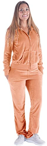 Yasumond Velour Tracksuit Womens 2 Pieces Joggers Outfits Jogging Sweatsuits Set Soft Sports Sweat Suits Pants