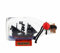 AYUNJIE Black Pearl Ship Model, Drifting Bottle Model Craft Boat, Sailboat in A Bottle, Small Ship in A Glass Bottle Home Building Decoration (12 * 6 * 8 cm)