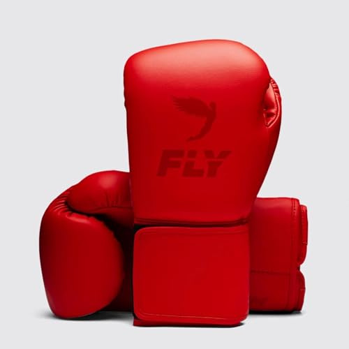 FLY Superloop Team Boxing Gloves — Premium Synthetic Leather Sparring and Training Gloves for Men and Women, Superloop Wrist Closure, Multi-Layer Foam Padding for Heavy Bag, Pad Work and Fitness