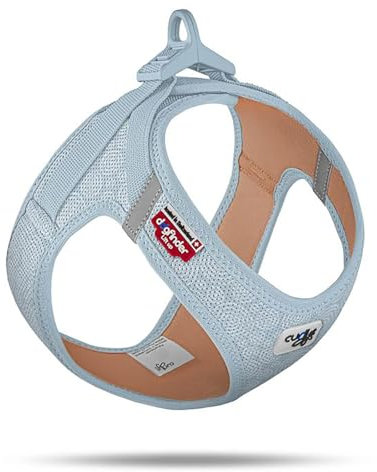 CURLI Vest Geschirr Clasp Air-Mesh Airblue Special Edition SE24-AB (2XS) von mylittledog