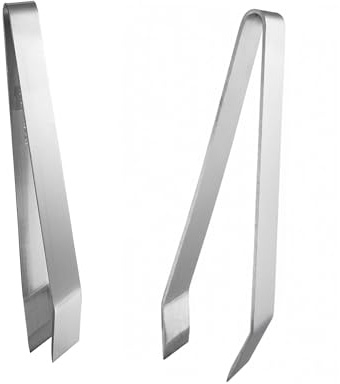 [3 PACK] Stainless Steel Fish Bone Tweezers - Fishbone Picker, Clean Tongs, Durable, Dishwasher Safe - Great for Filleting Fish and Seafood