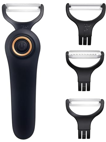 3-in-1 Electric Peeler | Auto Blade for Fruits/Vegetables