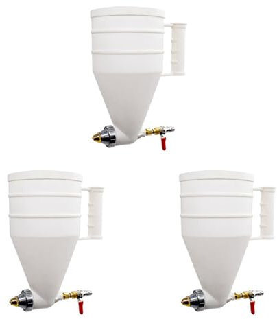 3X Peinture de Bâtiment de Mur ExtÉRieur,Peinture de Pierre RÉElle,PulvÉRisateur Enduit en Plastique PulvÉRisateur de Mortier de Ciment PulvÉRisation de Peinture au Latex