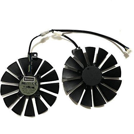 iHaospace T129215SM 95mm 12V 0.25AMP Scheda Grafica Ventola di Raffreddamento Per ASUS ROG STRIX GTX 1050 1050Ti RX470 RX570 RX580 POSEIDON GTX 1080Ti P11G GAMING CERBERUS-GTX 1070Ti Ventole Scheda