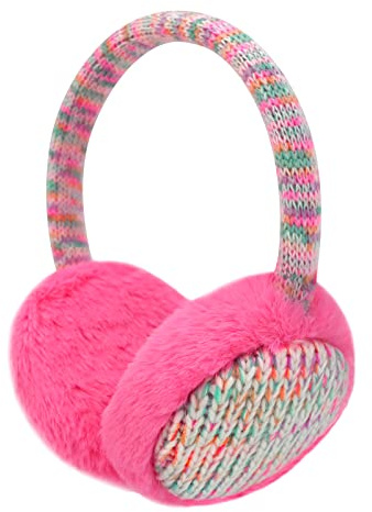 TSLBW Cache-oreilles en velours doux pour enfants, Couvre-oreilles d'hiver pour filles, Chauffe-oreilles d'hiver pour enfants, Taille unique, Violet