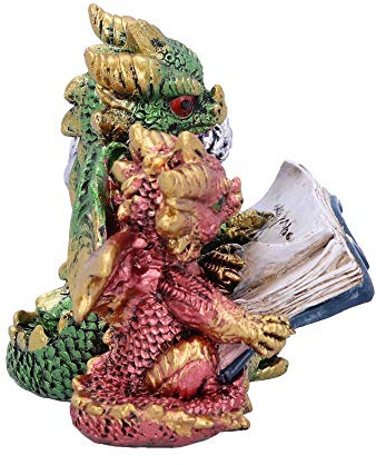 Nemesis Now Tales of Fire - Figura de dragón (poliresina, Multicolor, Talla única)