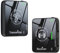 JUCHRZEY Kabelloses In-Ear-Monitorsystem, Sender und Gürteltaschenempfänger, automatisches Pairing, 2,4 GHz kabelloses IEM-System for Studio-Bandproben, Live-Auftritte