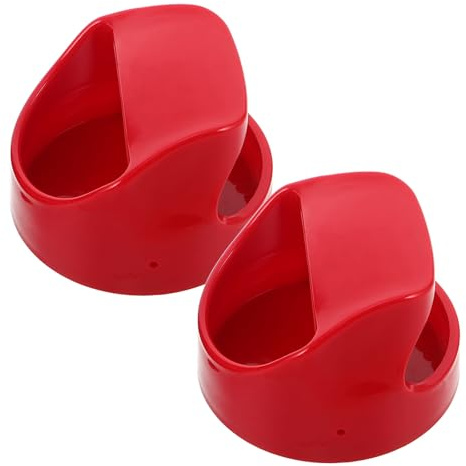 HEMOTON Outil de Gravure Plastique 2pcs Poignée Ergonomique et Caoutchouc pour Linogravure et Scrapbooking, Fournitures pour Impression au Bloc Confortables
