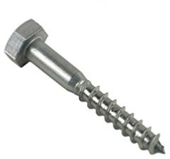 Diamwood - Tirefond bois tête hexagonale 8 x 140 mm INOX A2 - Boite de 50 pcs - DIAMWOOD TIR08140A2