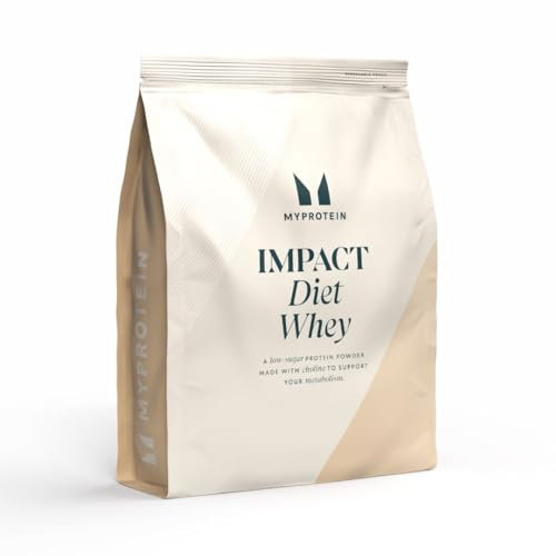 Myprotein Impact Diet Whey Powder – Natural Vanilla Protein Powder – 1kg - 38g of Protein per Serving