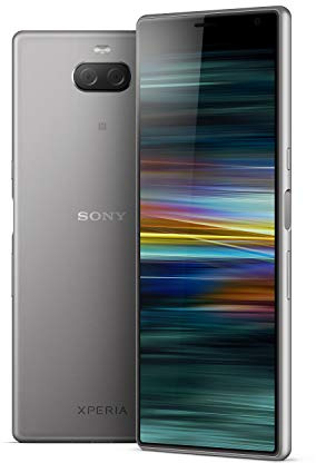 Sony Xperia 10 Plus 6.5 Inch 21:9 Full HD+ display Android 9 UK SIM-Free Smartphone with 4GB RAM and 64GB Storage - Silver