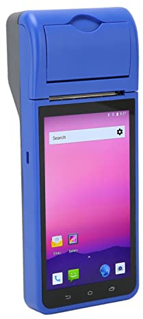 Impresora de Recibos POS PDA Android 58 Mm Impresora de Recibos 1280 X 720 Pantalla HD Impresión Térmica Impresora de Recibos Máquina POS Portátil Lectores de Tarjetas de Crédito