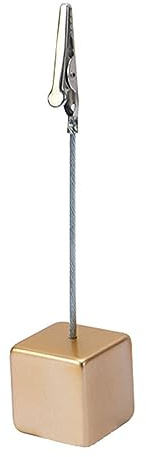 Puco Juego de 10 soportes para clips de notas con cierre de cocodrilo para fotos, tarjetas, papel, notas, clip para oficina, uso doméstico, 10 piezas x soporte para clips de notas