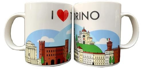 Puckator Tazza in Porcellana - I Love Torino