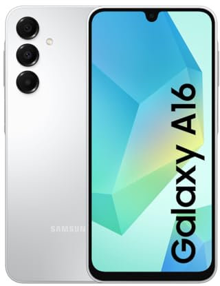 Samsung Galaxy A16 4G LTE, Teléfono Móvil Android, Pantalla 6,7 Super AMOLED, Múltiples Cámaras, Almacenamiento 256GB, Gris (Versión Española), Garantía del Fabricante 3 Años + 1 Año Extra