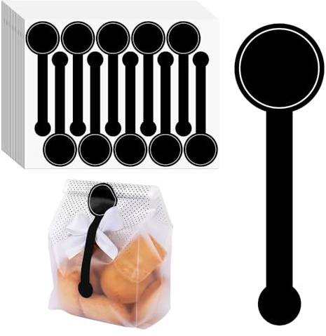 200 Pezzi Etichette Autoadesive Rotonde, Adesivi Chiudi Pacco Cottura Fai Da Te, Adesivi Sigillo Fatti a Mano, Forno Etichette Regalo Adesivi, Adesivi Fatto Mano per Confezioni Etichette Decorative
