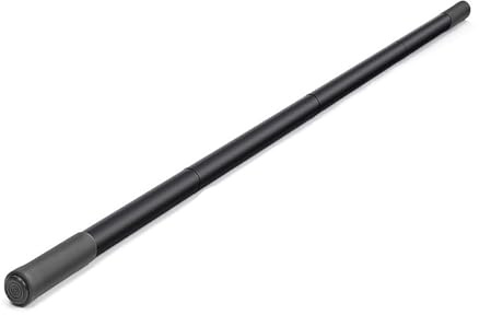 Maigridy Light Weight Stretch Stick Portable Steel Yoga Stick With Nonslip Handle Stretching Tool For Flexibility Exercise Fitness Equipment Pilates Rod
