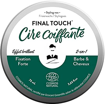 MONSIEUR BARBIER Final Touch - Cera para barba y peinado