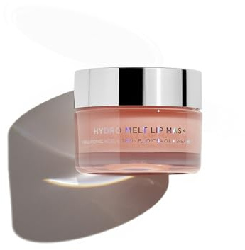 Sigma Beauty Hydro Melt Lip Mask - Hush - Lip Sleep Mask or Day Mask - Plumps, Hydrates and Adds Shine - Leave On Lip Mask with Hyaluronic Acid, Vitamin E, Jojoba oil, and Shea Butter