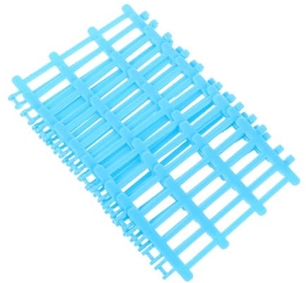 BESTonZON 10pezzi Recinzione da Fattoria in Miniatura da Fattoria in Miniatura Plastica Recinzione da Gioco per Animali da Fattoria Decorazioni per Recinzioni