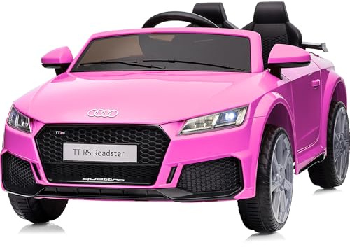 Audi TTRS Kids Electric Car, 24V Ride on Toy Car for Toddlers 2-4 w/Remote