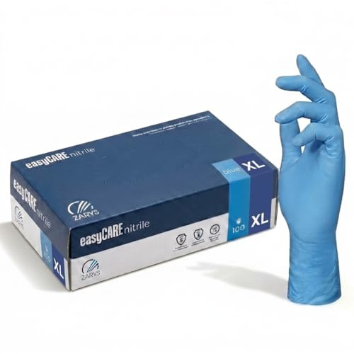 Generico 200 Guanti Blu in Nitrile ULTRASOFT, Guanti Monouso Professionali, Senza Lattice e Polvere, Uso Medico, Alimentare, Industriale, Microruvidi, Resistenti e Confortevoli, Taglia (XL)