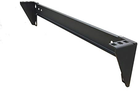 Mofangtech 1U Étagère murale en acier laminé à froid 1U 48,3 cm Montage mural simple vertical et réseau avec matériel de montage (1U)