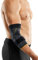 medi Epicomed E+motion 3.0 sportliche Ellenbogenbandage mit 3D-Silikon-Quarz-Pelotte | Größe: V | Optimales Feuchtigkeitsmanagement | Abnehmbares Gurtband | Geruchshemmend & Thermoregulierend