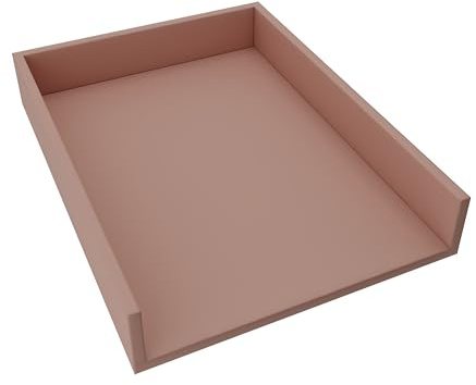 regalik Plan à Langer Universal, Extension pour Commode de Largeur Variable, Amovible, Plan à Langer avec Façades Droites, Rose, 72 cm x 54 cm