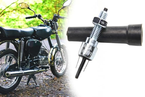 BISOMO Bremslichtschalter, Bremslichttaster mit Gummi Schutzkappe für Simson S51, S70, SR50, SR80, S53, S83, KR51/2 und MZ ETZ125, ETZ150, ETZ250, schmaler Typ