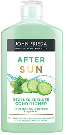 John Frieda After Sun Regenerierender Conditioner - Spendet Tiefenfeuchtigkeit & regeneriert, 250 ml