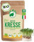 NanaNatura's Bio Kresse Sprossen Samen 180g | Keimfähige Gartenkresse Saaten zur Sprossenzucht | Microgreens für die Keimschale | geprüft & abgefüllt in Deutschland