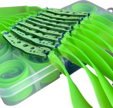 BeNtLi Elastico per Fionda Fionda di Ricambio per Fionda di Precisione Flat Power Band, Adatto per Giocatori Professionisti O Fionde da Caccia 20 Pezzi (Spessore 0,8 Mm) (0.8mm,1 Box)