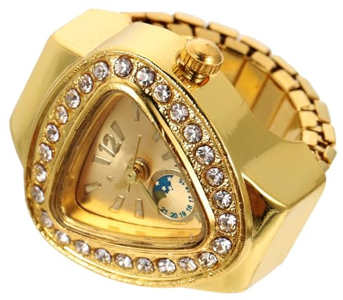 BESPORTBLE Mini Montre À Bague Étanche Montre Numérique Bagues pour Femmes Étudiantes À Doigt pour Femmes pour Dames Adolescentes s Fantaisie À e