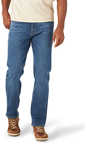 Lee herr Jeans Modern serie Extreme Motion Slim Straight Leg Jeans