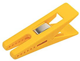 DIYexpert Pinzas para la Ropa TORMENTA Made in Germany | [Amarillo] | Pinzas Resistentes para tendederos, tendederos giratorios y tendederos | Pinzas para sillas de Playa