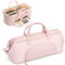 Lotour Travel Bag Case for Shark Flexstyle Styler/Dyson Airwrap, Hair Dryer Carrying Case, Portable Storage Bag for Hair Tools, with External Pocket, Waterproof (Pink)