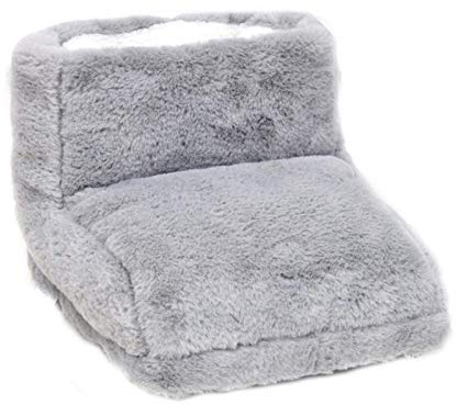 Chauffe pieds USB - Chauffage de chaussons à deux pieds - Chauffe pieds rechargeable - Pour adultes hommes et femmes (B)