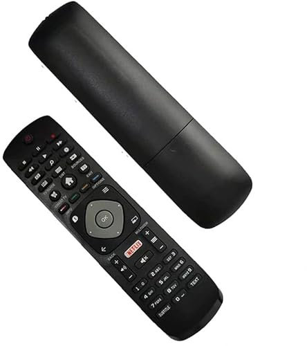 Reemplazo Mando Universal para Philips TV Ambilight 4K UHD HDR Smart TV con Netflix - No se Necesita Configuración