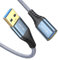 ANDTOBO Cable de extensión USB 3.1 A macho a hembra, 3.3 FT, material trenzado duradero, transferencia rápida de datos