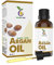 Arganöl BIO 50ml - 100% kaltgepresst, vegan, in Glasflasche - Haut und Haaröl ohne Silikon und Parabene für trockenes Haar - Argan Oil aus Marokko