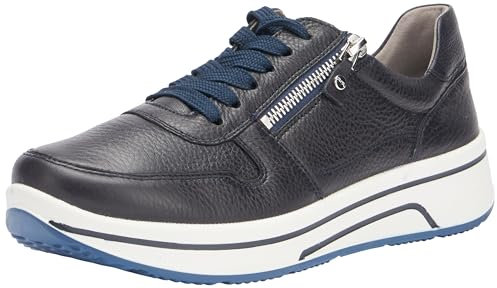 ara Damen Sapporo Sneaker, BLAU, 38 EU Weit