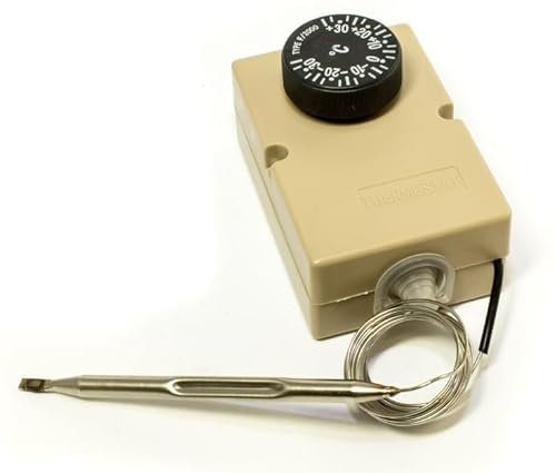 BSSTORE Termostato F2000 universal para frigorífico, celdas y bancos frigoríficos