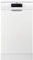 AEG 6000 Freestanding Slimline Dishwasher FFB62417ZW SatelliteClean, 45cm, with AirDry Technology, 9 Place Settings, 9 Programmes, White