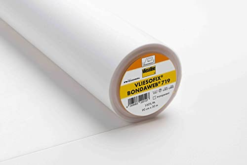 Freudenberg Vlieseline Vliesofix weiß 90x100 cm, Polyester/100%, Solid, Neuheit
